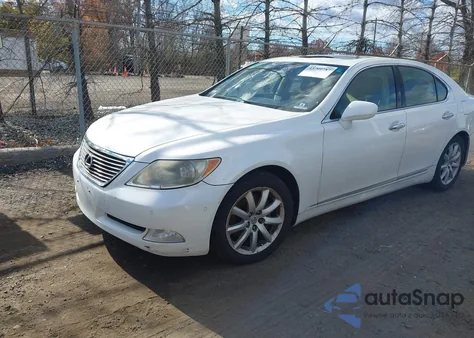 2008 Lexus Ls 460 from USA, damaged, VIN JTHBL46F985079877